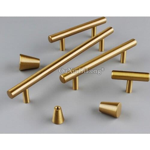 1PCS Brass Handles for Furniture Cabinet Knobs and Handles Kitchen Handles Drawer Knobs Cabinet Pulls Cupboard Knobs GF559