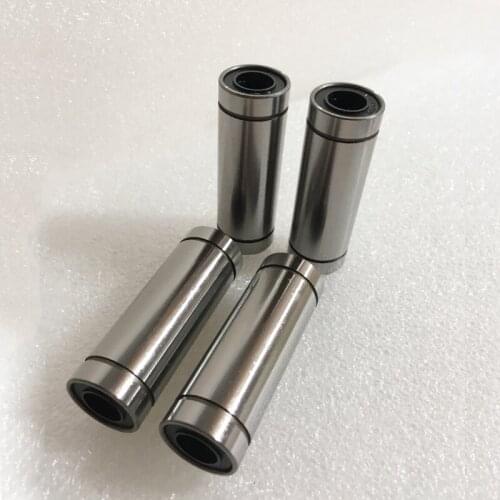 10pcs LM25LUU 25mmx40mmx112mm Long Type Linear Ball Bearing Bush Bushing