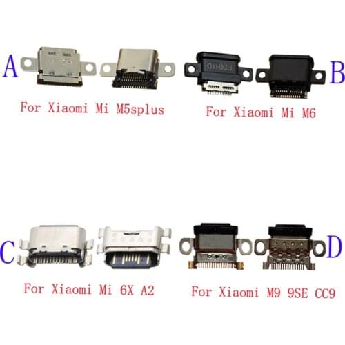 10Pcs Micro Usb Charger Charging Port Plug Dock Connector For Xiaomi M6 MI6 MI 6 M9 Mi9 9 SE 9SE 6X CC9 5S plus 5Splus Mi6X A2