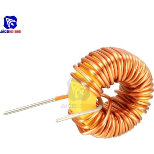 100μH 3A Coil Wire Wrap Toroid Magnetic Inductor Monolayer Wire Wind Wound Inductance Coil for Arduino LM2596