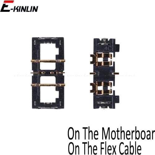 2pcs Inner Battery Connector Clip Contact Replacement Parts For iPhone 5 5S SE 5C 6 6S Plus