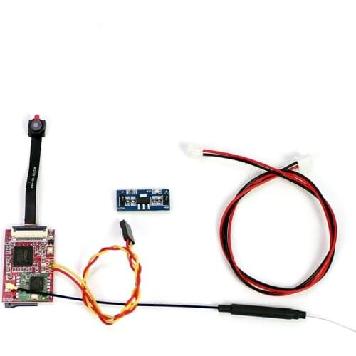 Tank Camera 2.4G FPV Real-time WIFI Image Transmission System/Remote Controller Phone Holder for 1/16 Henglong RC Tank Model