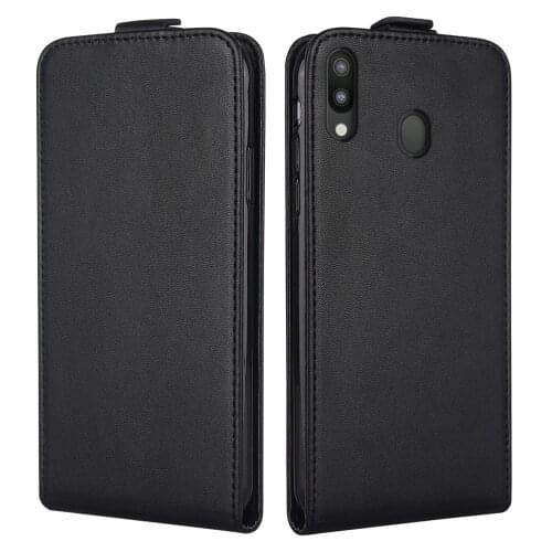 Flip Leather Case for Samsung Galaxy M20 Vintage Cover for Samsung M20 Fitted Cases M205 M205F SM-M205FN Couqe Case