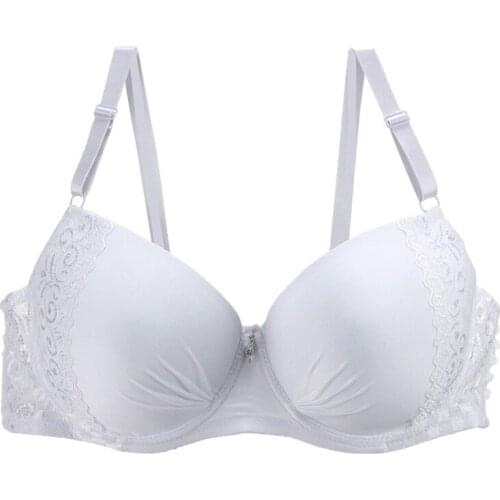 CDE Cup Sexy Lace Bras For Women Push Up Bra Fashion Unltra-thin Plus size Underwear Breathable Female Brassiere Full Cup