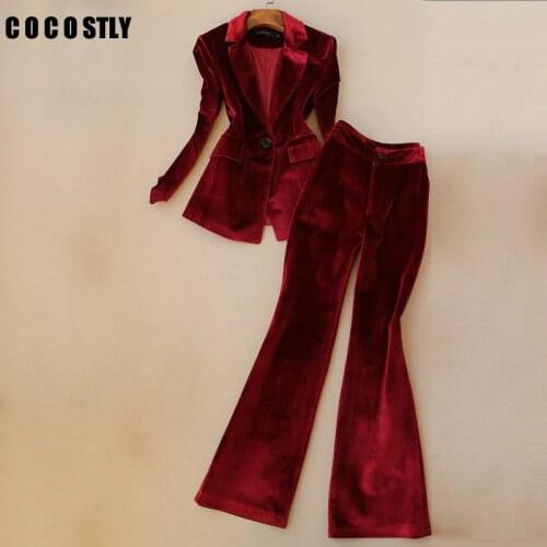 COCOSTLY Women's Trouser Suits