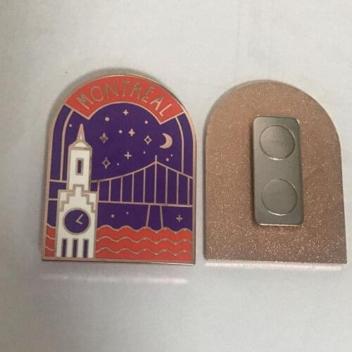 Hot sale for personal pin badge, metal pin with magnet