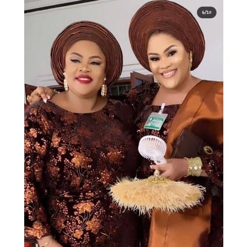 Beautiful African Special Velvet Lace Fabric 2021 High Quality Embroidery With Sequins Laces Nigeria Mesh Fabrics VMH4950