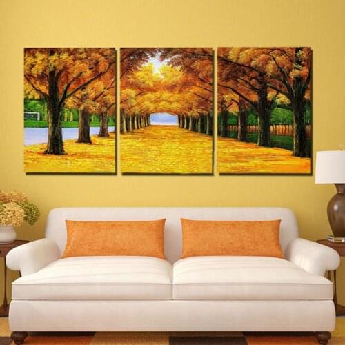 Lucky Tree Modern Abstract Oil Painting home decor wall art picture flowers on palette thick knife oil painting 168018