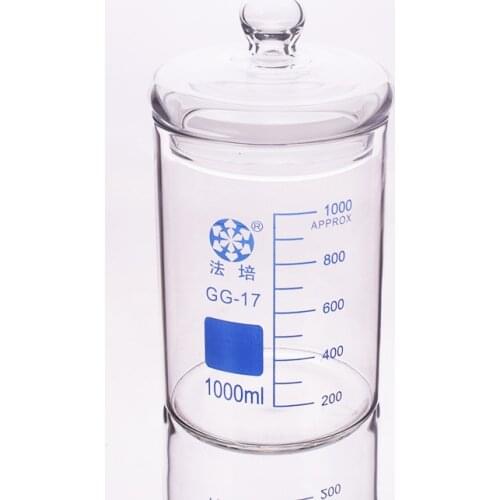 Beaker in low form without spout,Capacity 1000ml,Laboratory beaker
