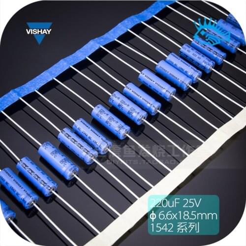 5pcs/50pcs 25V220uF 25v Phili BC021 Series Axial Electrolytic Capacitor Brand New Original Preamplifier