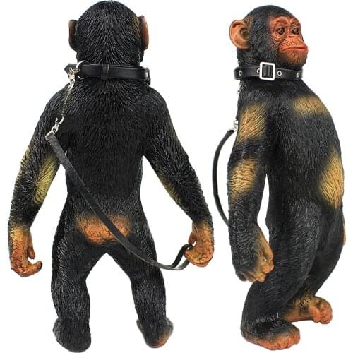 Animal Plastic Model Simulation Action Figures Chimpanzees Gorillas Toys Figure Educational Toys Gifts for Kids Children