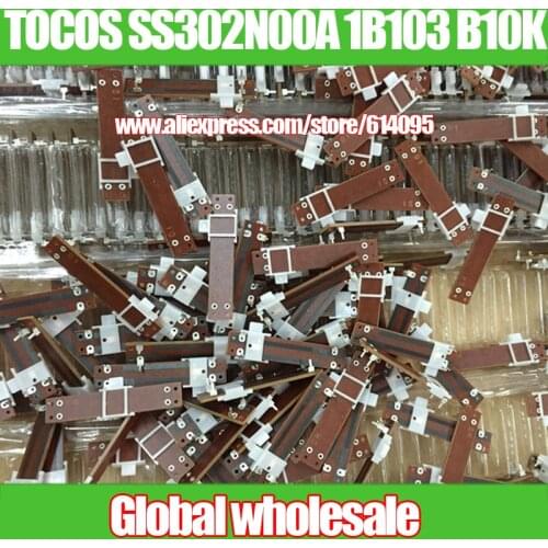 5pcs TOCOS SS302N00A 1B103 B10K 49mm single-link straight potentiometer