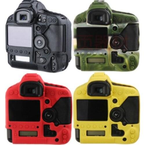 Rubber Silicon Case Body Cover Protector Skin for Canon 1DX / Mark II Camera Silica gel set
