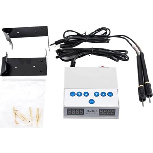 SJK Dental Lab Electric Wax Knife Digital Mini Ultra-thin Carving Waxer Pencil Carver Machine 2 Pens 6 Tips