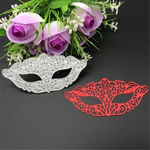 Holloween Mask Metal Cutting Dies Stencil Scrapbooking Photo Album Card Paper Embossing Craft DIY