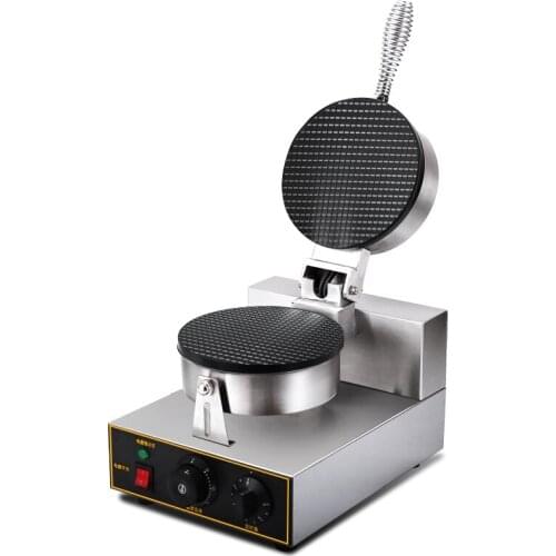 220V Ice Cream Cone Maker Electric Commercial Pancake Making Non-Stick