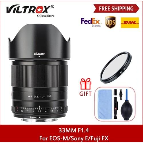 Viltrox 33mm F1.4 XF Auto Focus Portrait Large Aperture Lens APS-C For Fujifilm Fuji X Mount Camera Lens X-T3 X-T30 X-T20 X-Pro2