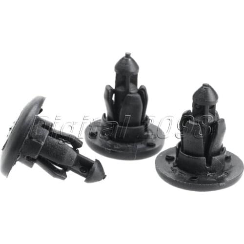 Yetaha 50Pcs Bumper Fender Clips Insulation Rivet Fastener Auto Retainer for Geo Suzuki 30008324 Nylon Car-styling Fastener Clip