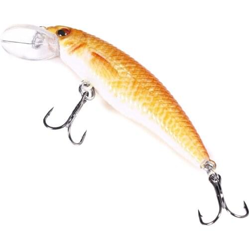 1PCS High Quality Hard Fishing Lure MINNOW 8cm 7g Floating Minnow Stream Fishing Lures For Perch Pike Trout Bass