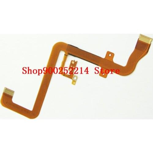 2PCS LCD hinge rotate shaft Flex Cable for Panasonic NV-GS500 NV-GS508 GS500 GS508 Video Camerra