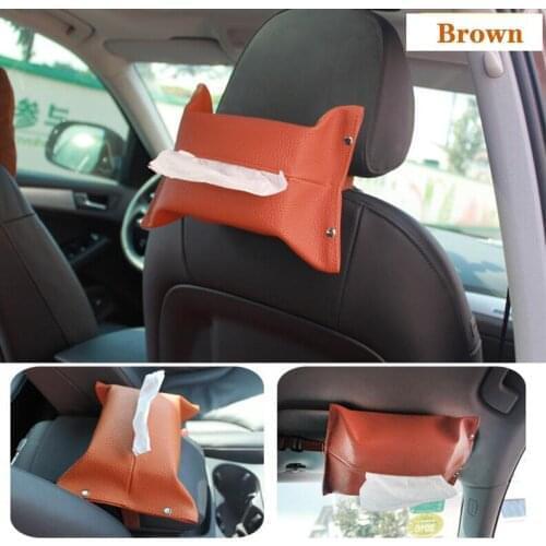 Car Pu Tissue Box FOR Chevrolet CRUZE ORLANDO TRAX TAHOE SUBURBAN CAPTIVA CAMARO TRAILBLAZER NIVA Cobalt MATIZ LACETTI NUBIRA