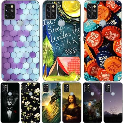 For Umidigi A9 A9 Max A9 Pro A11 Cases Silicone Soft TPU Back Cover Protective Cute Fundas Luxury Coque Bags