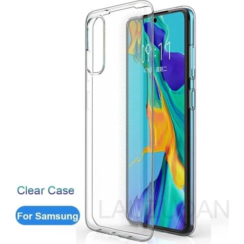 Case For Samsung A51 A50 A40 S10 Plus S7 S8 S9 S10E S20 FE S21 Plus Ultra A71 A70 A10 Note 8 9 10 Plus Coque Clear Silicone Case
