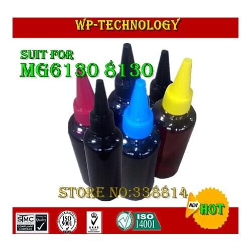 Dye ink, Compatible ink specialized suit for Canon MG6130 MG8130 ,suit for PGI325 CLI326,Specialized High quality Ink, 6 Color