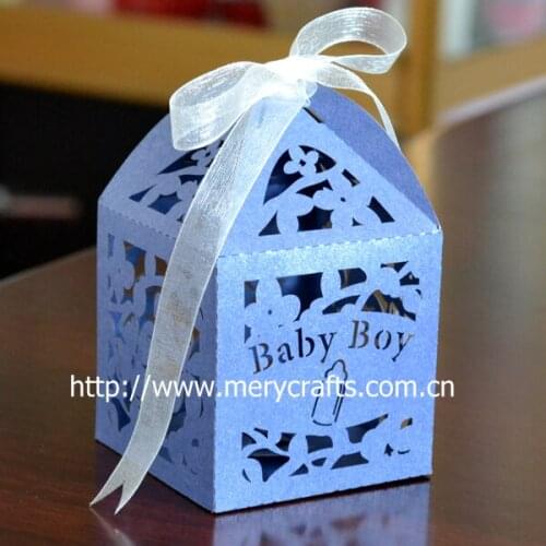 Baby shower decor,baby boy favor boxes,boys birthday party supplies