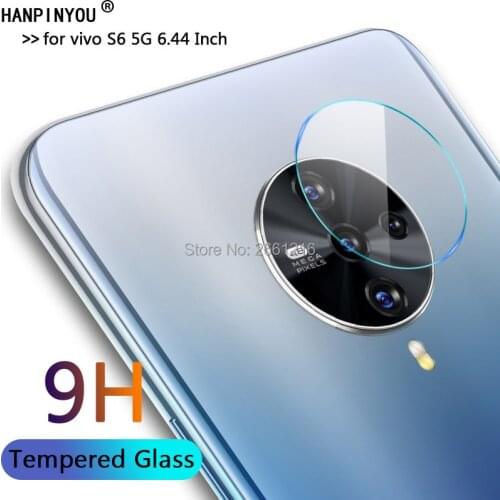 For vivo S6 S 6 5G 6.44" HD Clear Tempered Glass Rear Camera Len Cover 9H 2.5D Back Camera Lens Premium Screen Protector Film