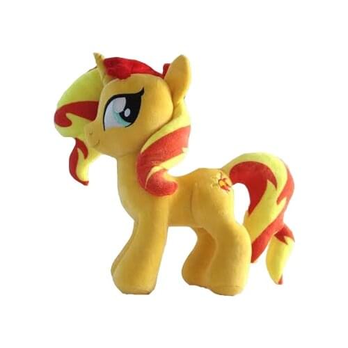 Unicorn Sunset Shimmer Plush Horse Action Toy Figures 12" 30CM