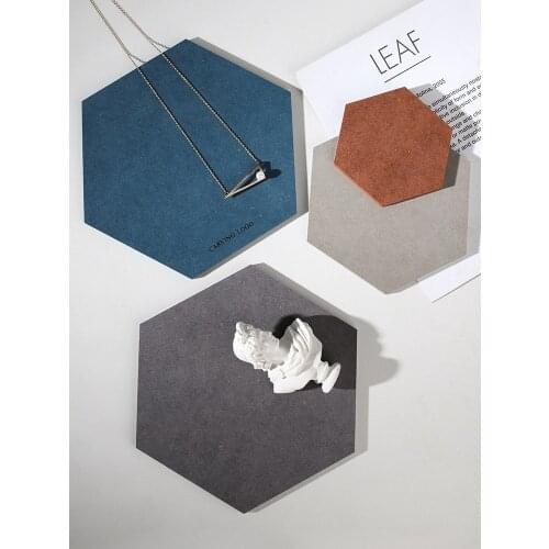 Creative Ring Earrings Necklace Pendant Display Board Jewelry Display Tray