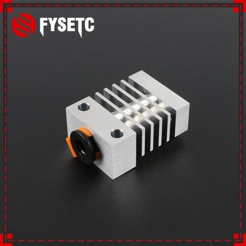 Upgraded CR10 Heatsink All Metal Heat Sink With Bowden Tube Clamp For CR-10 Ender-3 Hotend Extruder 1.75mm Filament