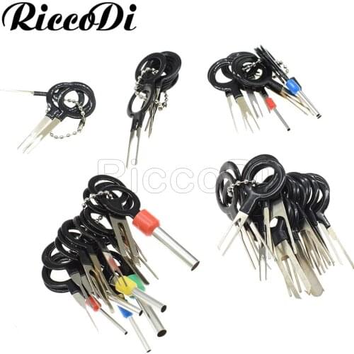 3/11/18/21/26/38 Pcs Car Terminal Removal Electrical Wiring Crimp Connector Pin Extractor Kit Car Electrico Repair Hand Tools