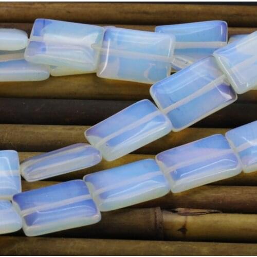 Rectangle shape opal loose beads 5x13x18mm 15 inches DIY stone beautiful women jewelry making design bracelet necklace