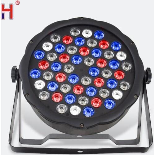 LED 54X3 W RGBW Led Par DJ Luz Del Disco Controlador DMX Envio Libre