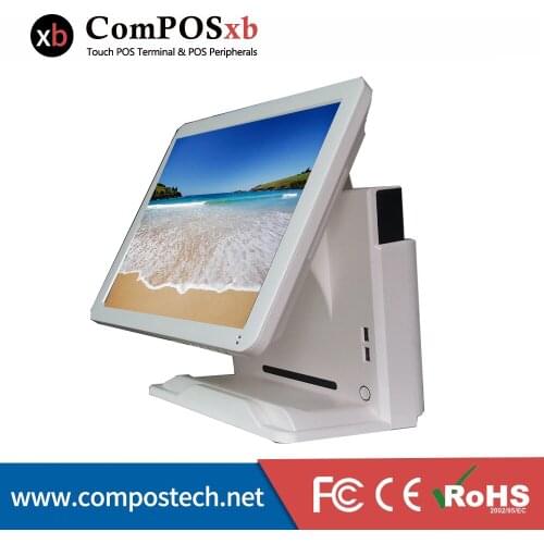 PC Point of sale ComPosxb pos all in one system 15 inch resistive touch screen cash register