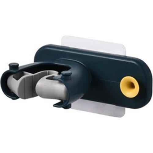 2in1 Mop 11.2*4.3cm Broom Holder Bathroom Hook Nail-free Wall Mounted Shelf Organizer Clips In Stock Drop Shipping