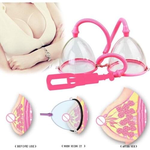 Breast Enlarge Pump Breast Massager Enhancer Small Large Size Electric Breast Enlargement Pump With One/Twin Cups for Women