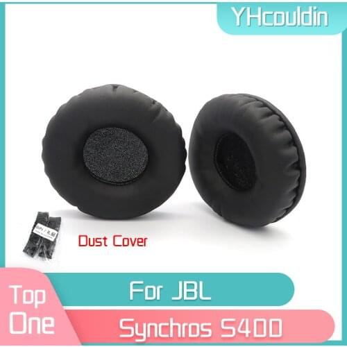 YHcouldin Earpads For JBL Synchros S400 Headset Leather Ear Cushions Replacement Earpads