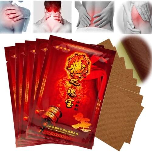 160Pcs Chinese Herbal Patches Medical Plasters Rheumatism Muscular Spondylosis Back Joint Pain Patch Health Care Products