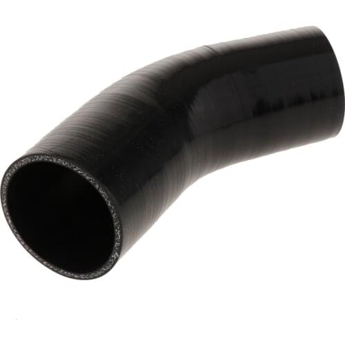 4-Ply High Performance 45 Degree Elbow Coupler Silicone Hose for Auto Car (2.5inch(63mm))