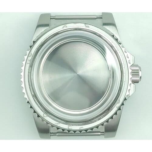 NEW High Quality 10ATM WR Sapphire Crystal 40mm Fashion Watch Case For Miyota8215 DG2813 Sub Style Watch