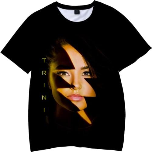 Becky G 3D Printed Children T-shirts Fashion Summer Short Sleeve Tshirt Hot Sale Kids Casual Streetwear Clothes