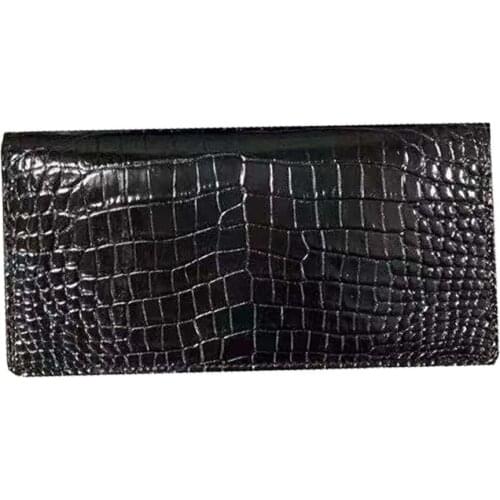 Fanzunxing new men clutch bag men crocodile wallet male purse thailand crocodile skin