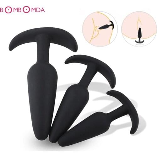Smooth Butt Plug Ass Sex Toys for Women Silicone Anal Plug Prostate Massager G spot Anal Stimulator Adult Products Anal Sex Toys