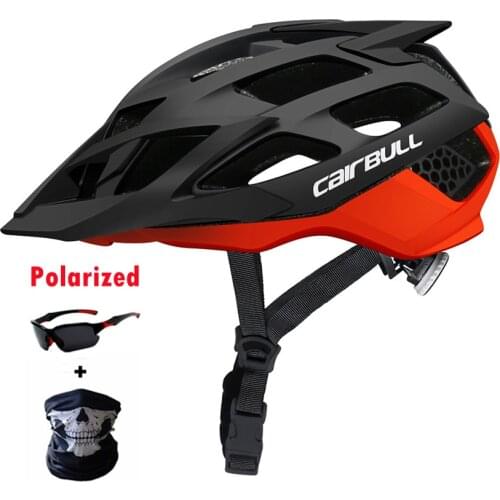 Hot Sale Cairbull MTB Bicycle Helmet with Gifts Ultralight Road Bike TRAIL DH XC Mountain Bike In-mold Racing Cycling Helmets