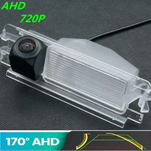 AHD 720P Trajectory Fisheye Car Rear View Camera For Renault Logan/Dacia 2004~2012 Symbol III 3 Sandero Reverse Vehicle Camera