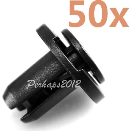 50x for Grille Mounting Push-Type Clip Rivet Retainer for Civic TL 91503-S0K-A01 A20608 A 20608