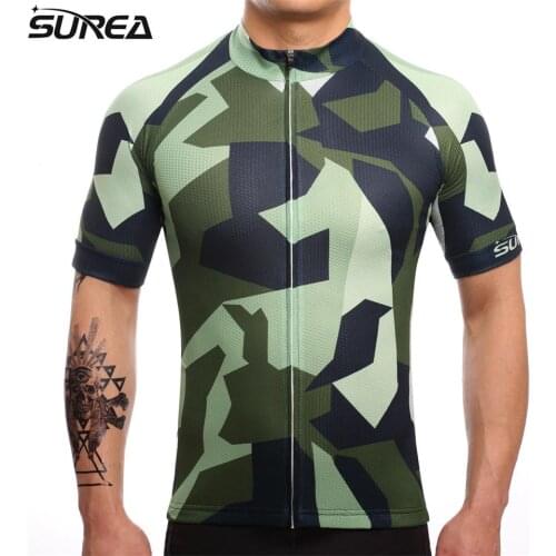 Mens 2018 MTB Cycling Clothing Bike Bicycle Jersey Cycle Top Breathable Short Sleeve XS-3XL Cycling Jersey Ropa De Ciclismo